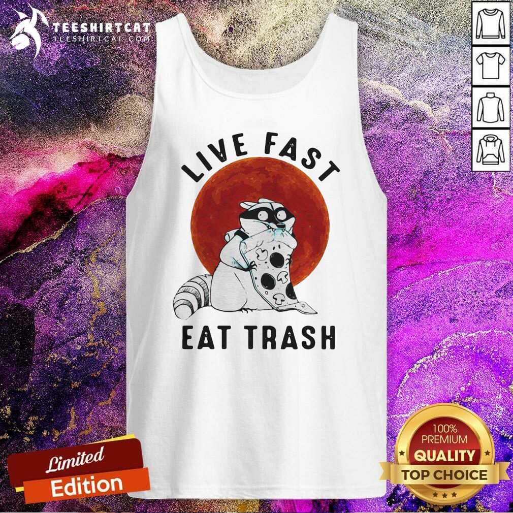 Pretty Fox Live Fast Eat Trash Vintage Shirt