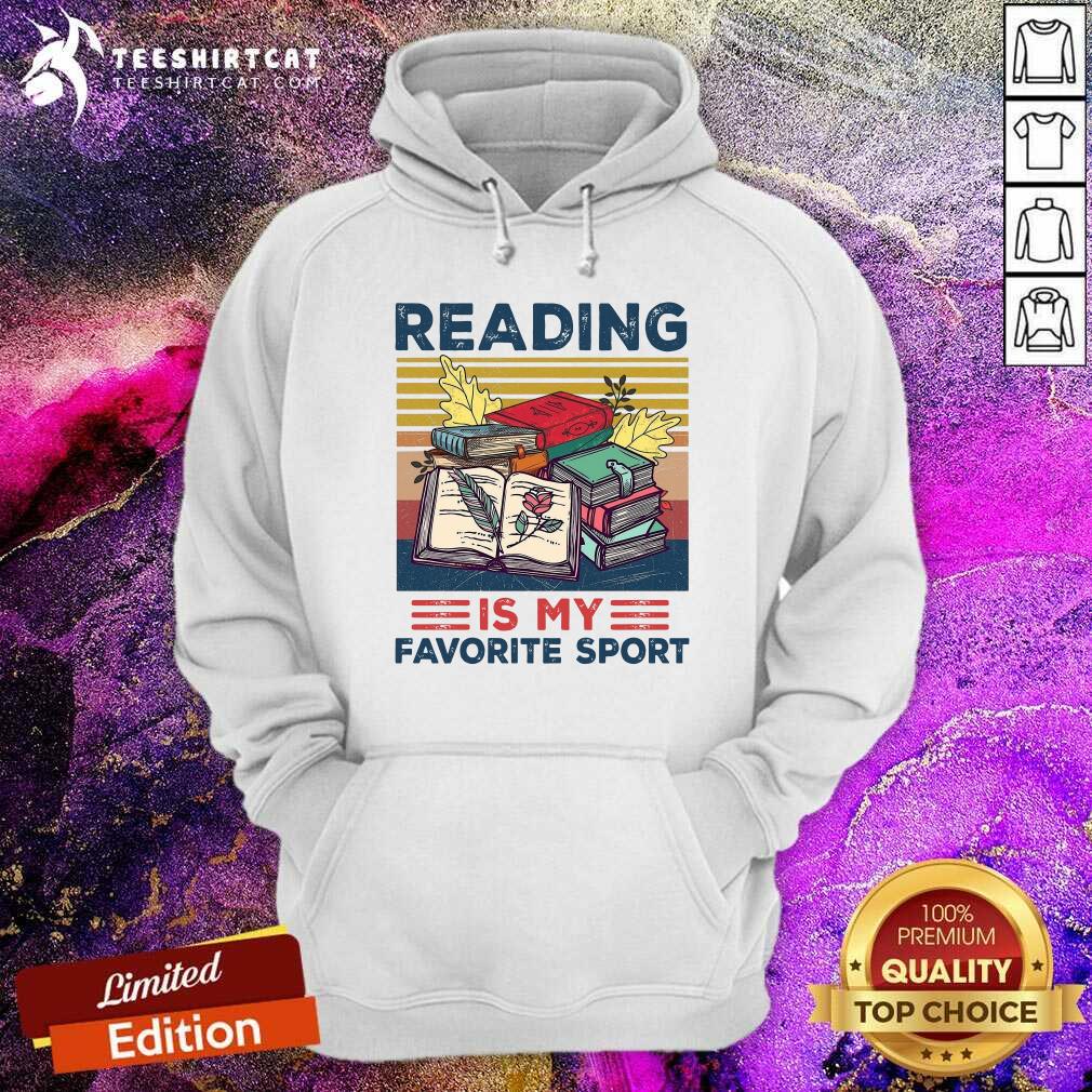 Pretty Reading Is My Favorite Sport Vintage Shirt