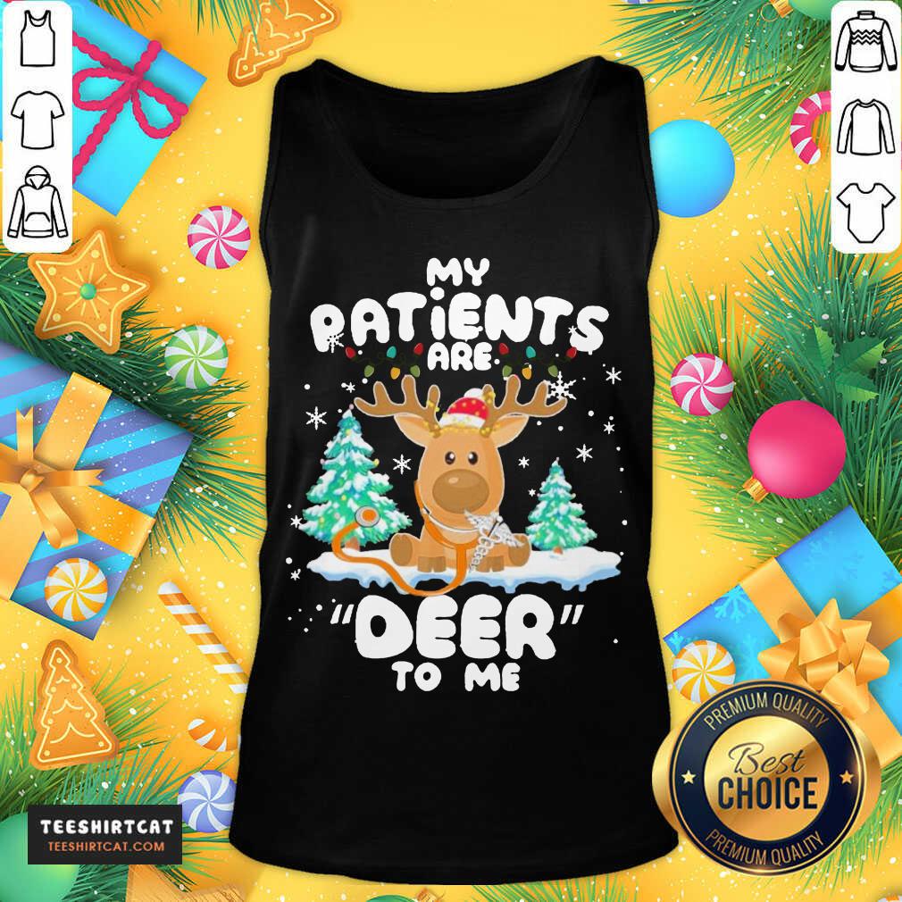 Pretty Reindeer My Patients Are Beer To Me Christmas Sweater Shirt