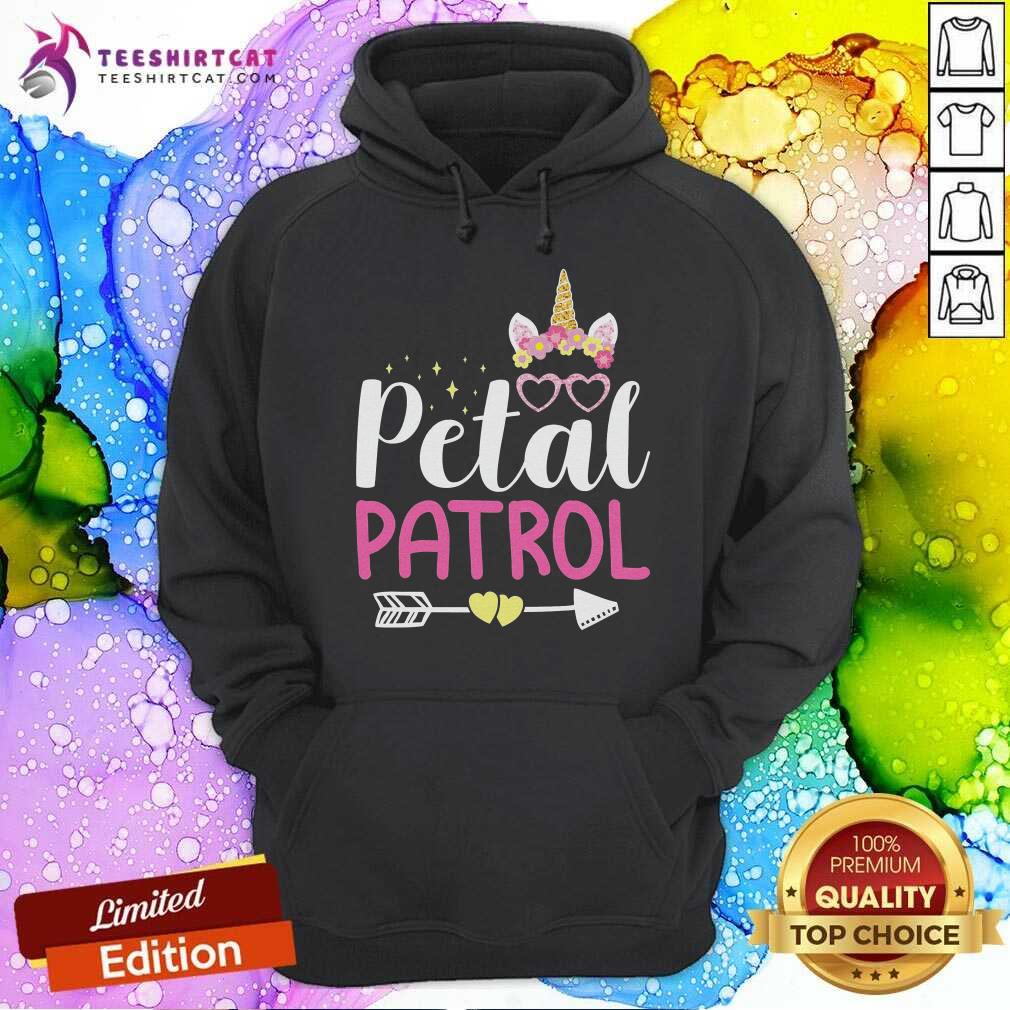 Pretty Unicorn Crown Petal Patrol Shirt
