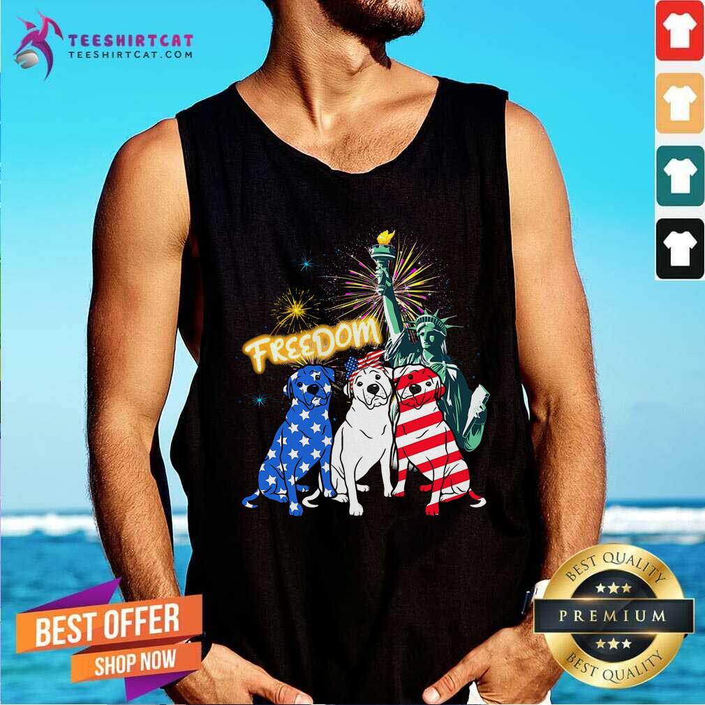 Rottweiler American Patriot Freedom Liberty Shirt