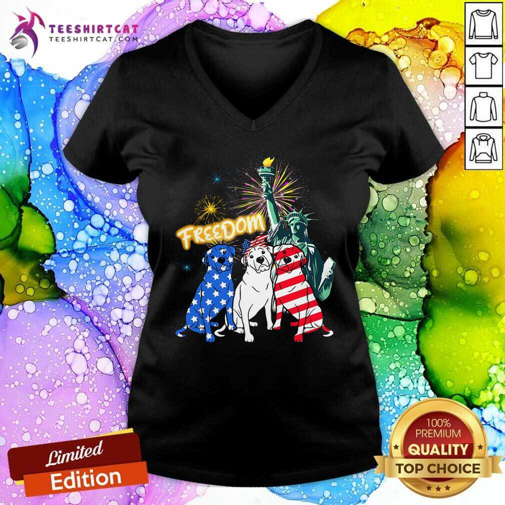 Rottweiler American Patriot Freedom Liberty Shirt