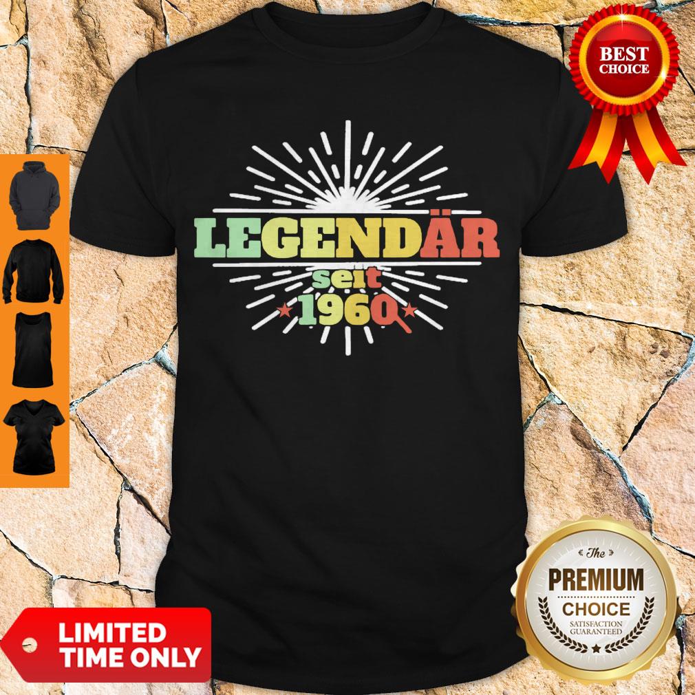 Awesome Legendr Seit 1960 60 Shirt