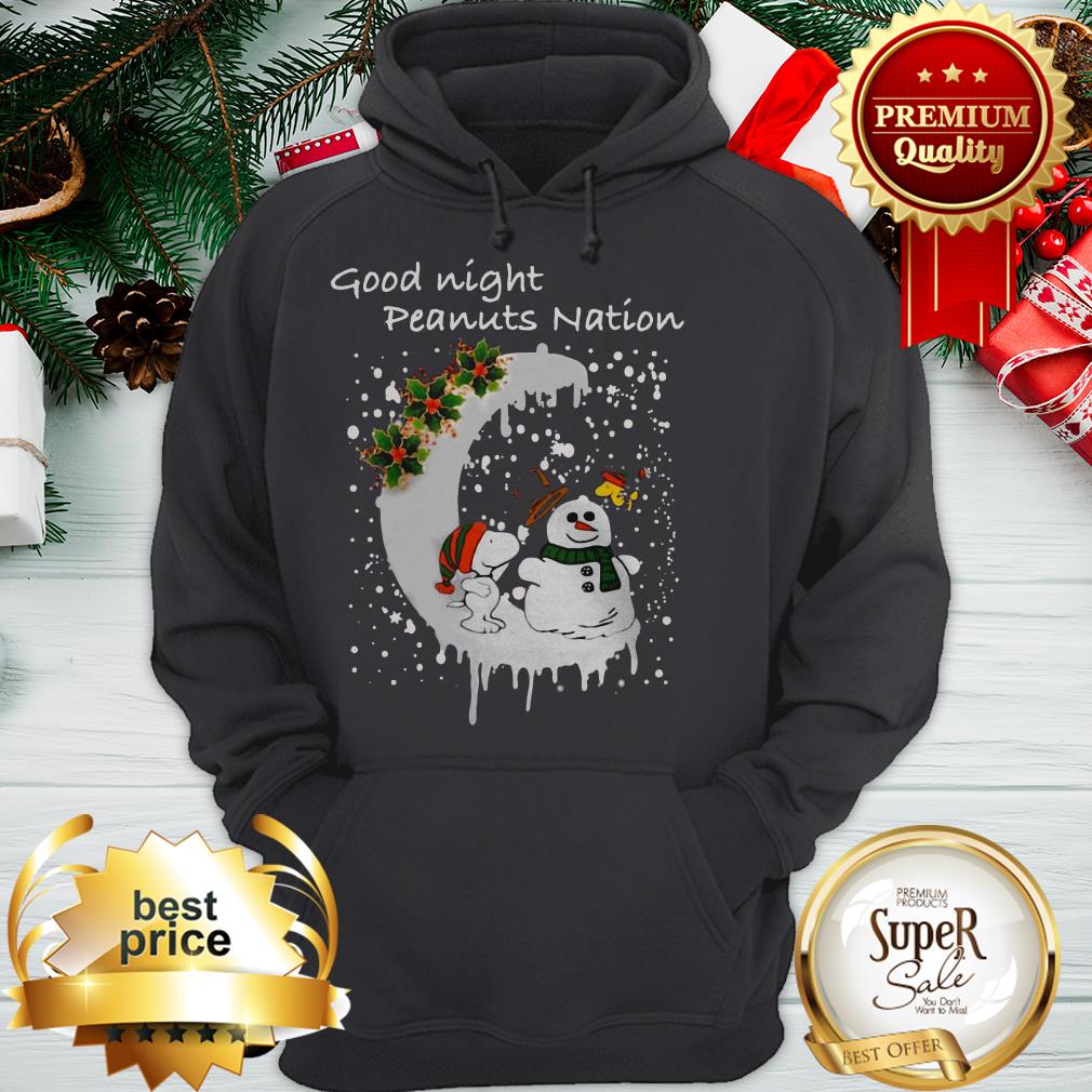 Snoopy Good Night Peanuts Nation Christmas Shirt