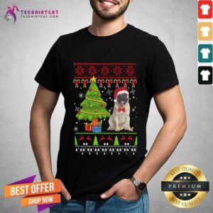 Hot Pug Santa Ugly Merry Christmas Tree Shirt