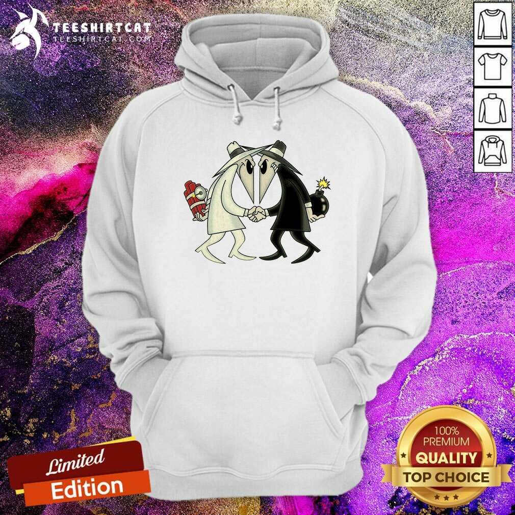 Spy Vs Spy Black And White Shirt