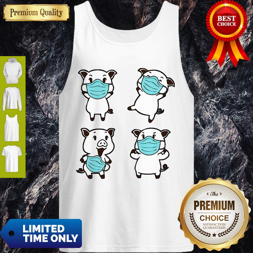 Funny Pig Mask Coronavirus Shirt
