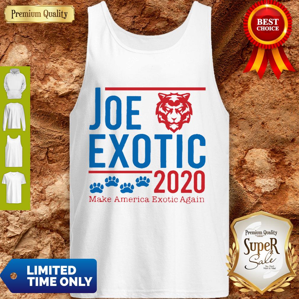 Top Joe Exotic 2020 Make America Exotic Again Tiger King Shirt
