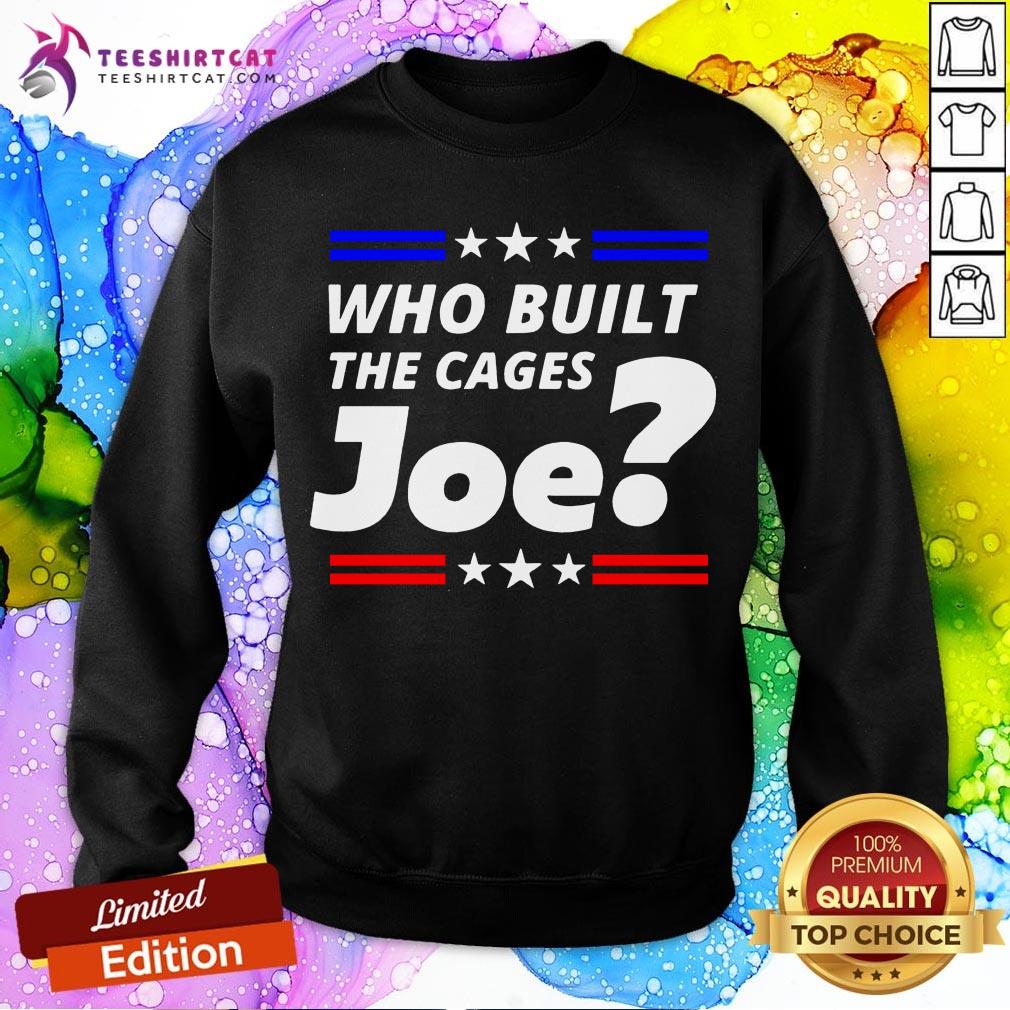 Top Who Built The Cages Joe Graphic 2020 T-Shirt