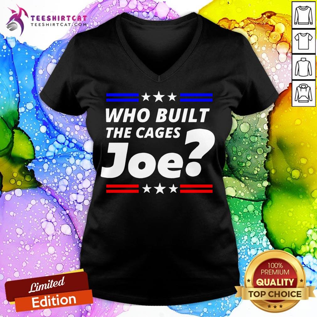 Top Who Built The Cages Joe Graphic 2020 T-Shirt