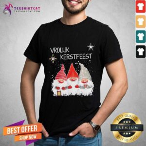Original Gnomies Vrolijk Kerstfeest Christmas Sweater Shirt