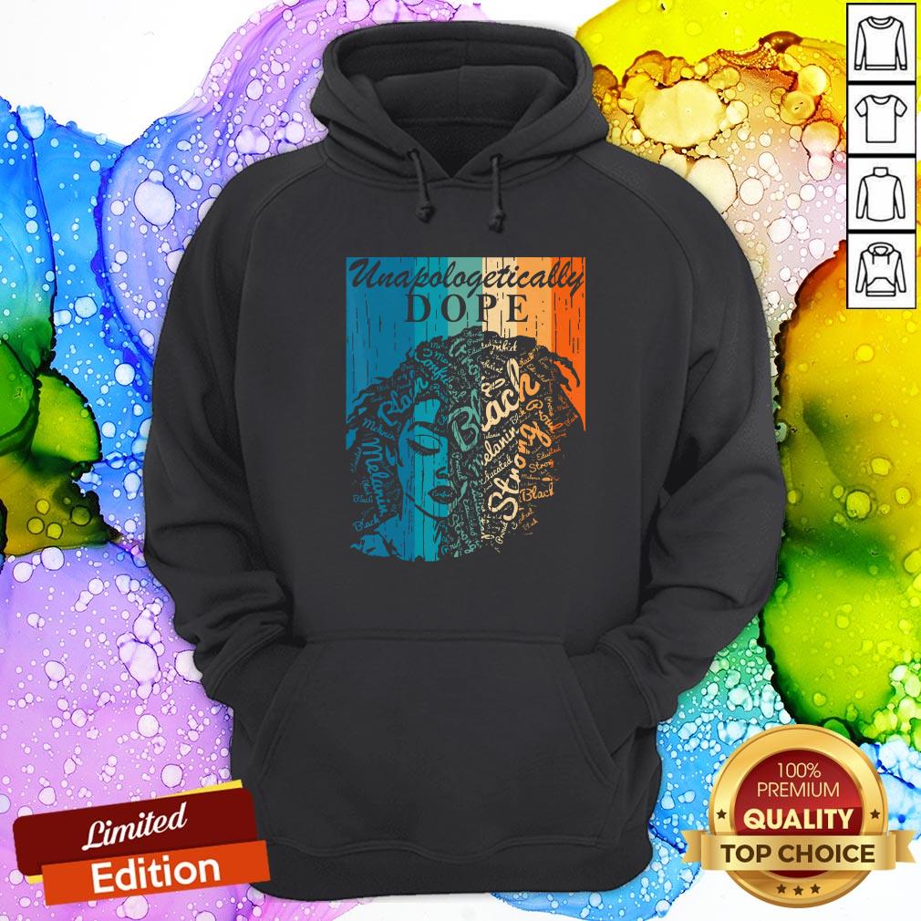 Unapologetically Dope Black Queen Vintage Retro Shirt