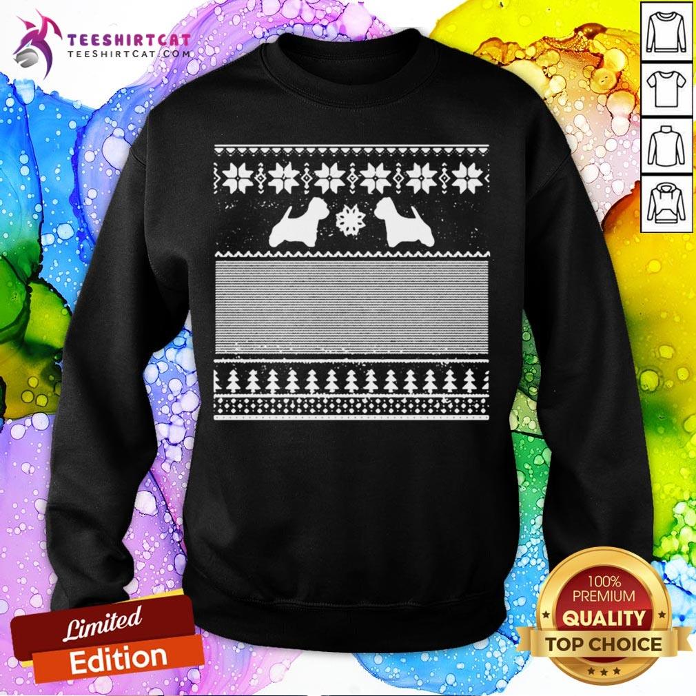 Westie Green Christmas Sweater Shirt