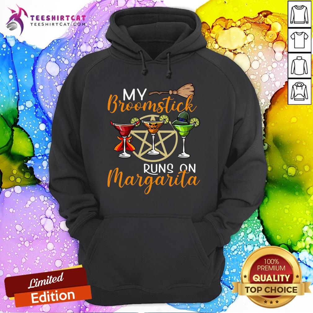 Wines My Broomstick Runs On Margarita Supernatural Halloween Shirt