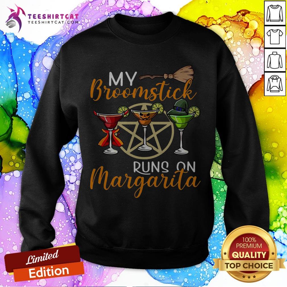 Wines My Broomstick Runs On Margarita Supernatural Halloween Shirt