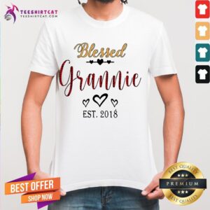 Hot Blessed Grannie Est 2018 Shirt