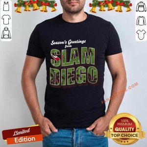 Awesome Season’s Greetings from Slam Diego Official Christmas Shirt