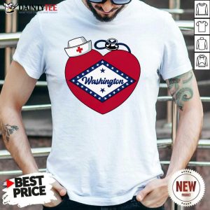 Washington Heart Nurse Shirt