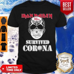 Funny Iron Maiden 2020 Survived Corona Shirt