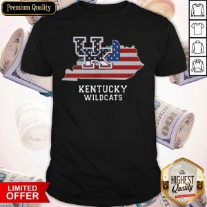 Kentucky Wildcats American Flag Shirt