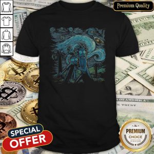 The Starry Night Rick And Morty Shirt