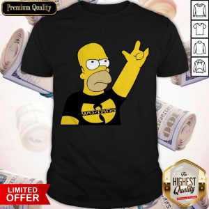 Pretty Homer Simpson Wu-tang Shirt