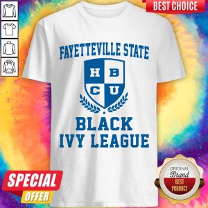 Attractive Fayetteville State BCU Black Ivy League Shirt