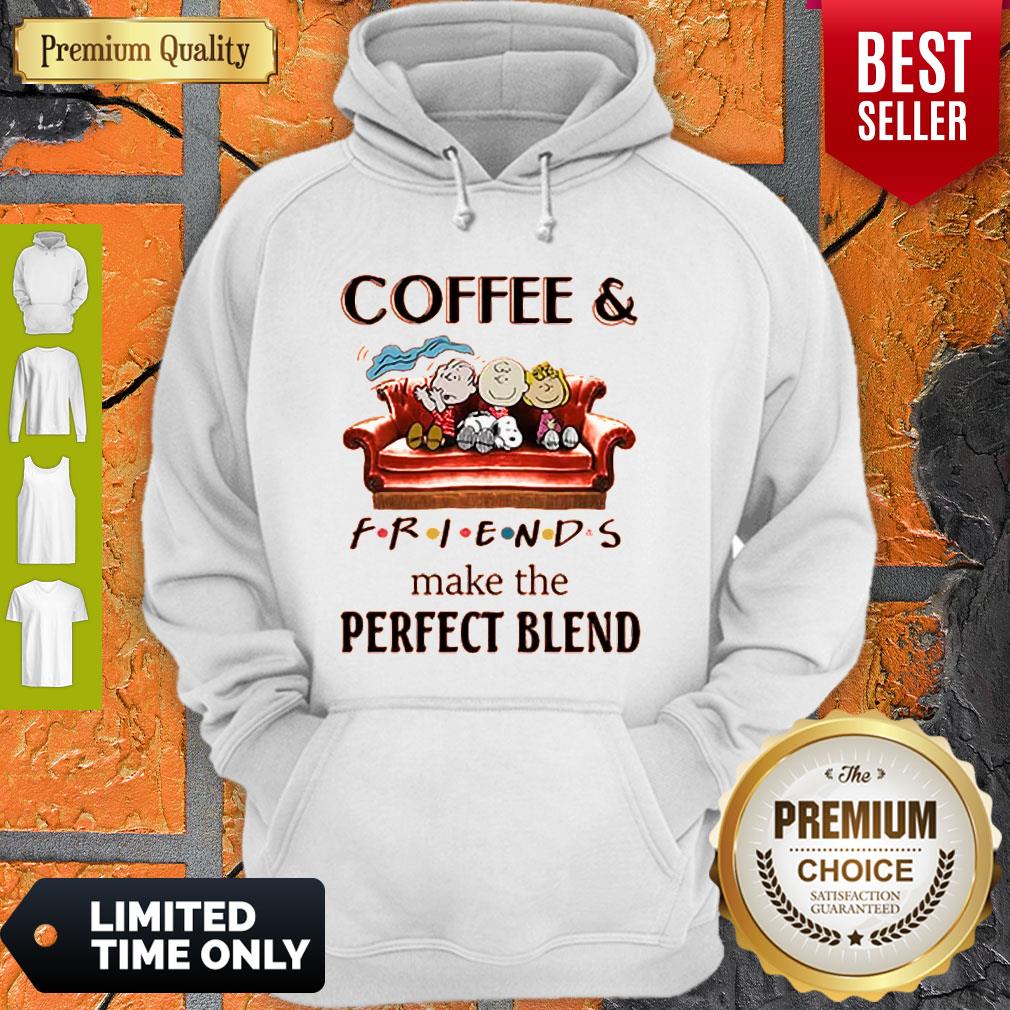 Hot Coffee And Peanuts Friends Make The Perfect Blend Shirt