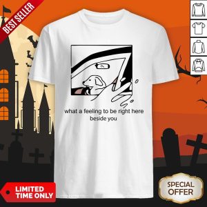 Dog Driver What A Feeling To Be Right Here Beside You Now Shirt