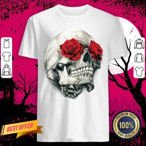Rose Eye Sugar Skull Day Of The Dead Shirt