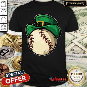 Top Shamrock Baseball Leprechaun St Patricks Day Shirt