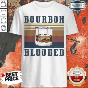 Awesome Wine Bourbon Blooded Vintage Shirt