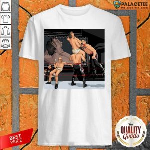 Original Jim’ll Paint It Eddie And Richie Vs Legion Of Doom Art Print Shirt