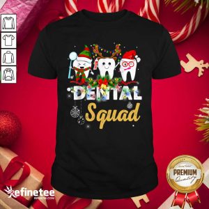 Lovely Dental Squad Merry Christmas Shirt