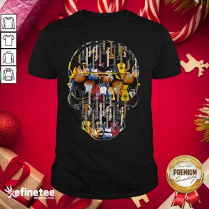 Supper Nice Skull Guitars Shirt