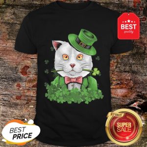 Official Zero Lucks Given Cat St. Patricks Day Lucky Irish Gift Shirt