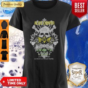 Alice Cooper 2020 Pandemic COVID-19 In Case Of Emergency Version Skull Shirt