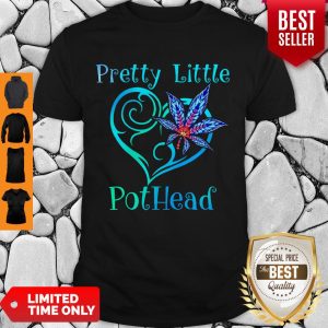 Good Cannabis Pretty Little Pothead Heart Shirt