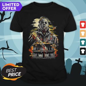 Halloween Michael Myers Backpack Shirt