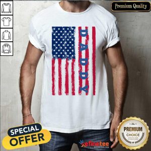 Hot Daddy American Flag Shirt