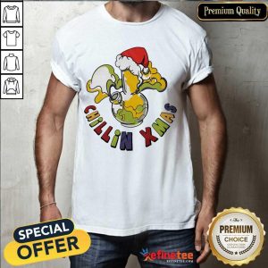 Happy Pot Of Cannabis Chillin Xmas Shirt