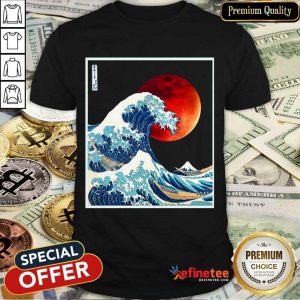 Excellent Godzilla Japanese Flag Hokusai Wonderful 89 Shirt