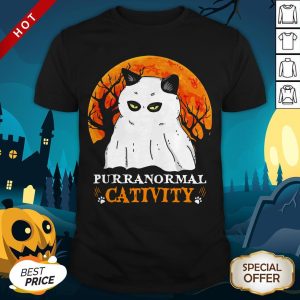 Purranormal Cativity Boo Halloween Shirt