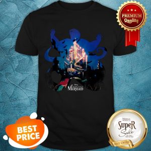 Disney Little Mermaid Ursula Silhouette Graphic Shirt