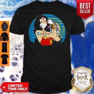 Good Wonder Woman Tattoos South Dakota Nurse Mask Covid19 Vintage Shirt