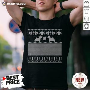 Top Westie Green Christmas Shirt