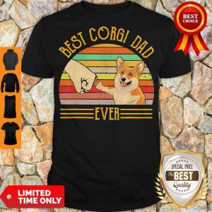 Pro Bear Corgi Dad Ever Vintage Shirt