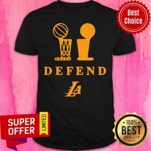 Top Lebron Lakers Trophy Defend Shirt