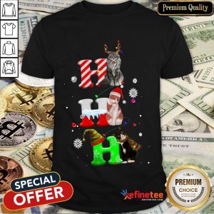 Good Cats Ho Ho Ho Merry Christmas Shirt