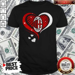 Good Ac Milan Diamond Heart Shirt